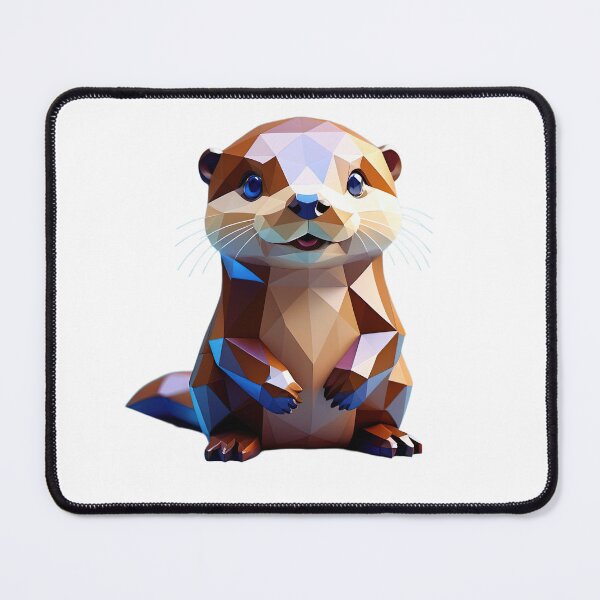 Item preview, Geometric Otter Illustration designed and sold by KiEgon.