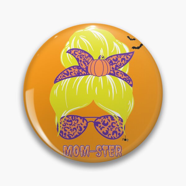 Item preview, MOM-STER Halloween Monster Blond Hair designed and sold by 502Templates.