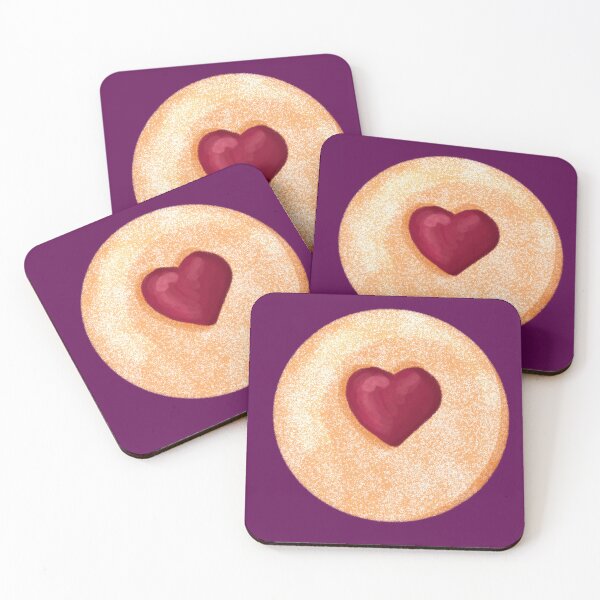 Item preview, Heart linzer cookie designed and sold by AdventuresOy.