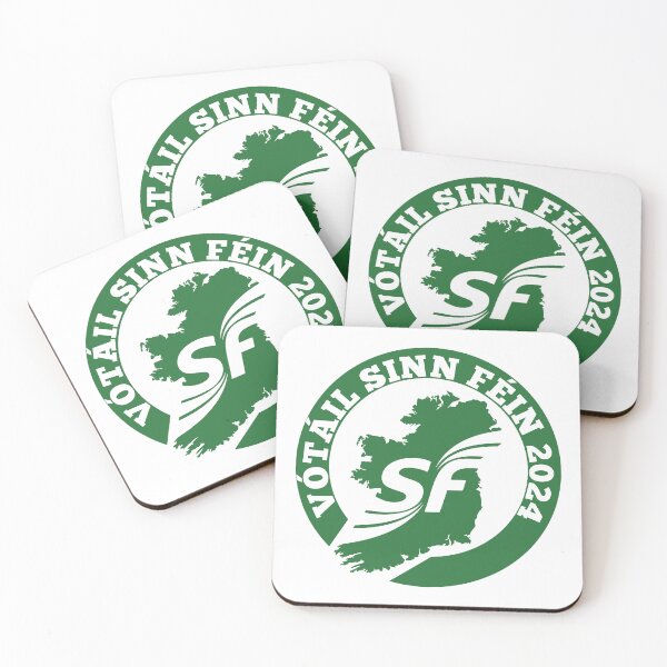 Item preview, Vote Sinn Fein 2024 Irish Election designed and sold by REAL IRISH GIFTS.