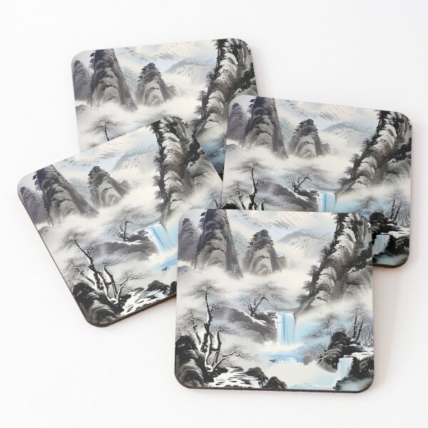 Item preview, Serenity of Misty Mountains designed and sold by KiEgon.