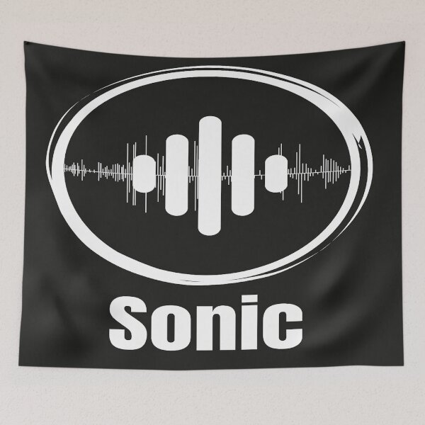 Item preview, Sound Waves Are Sonic Waves In designed and sold by BrightrDayMusicArt.