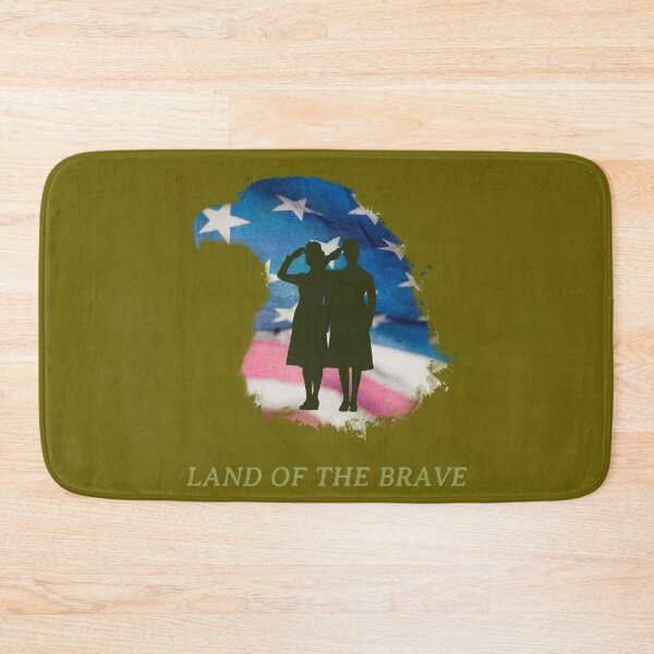 Item preview, LAND OF THE BRAVE T-SHIRT designed and sold by PurifiedART.