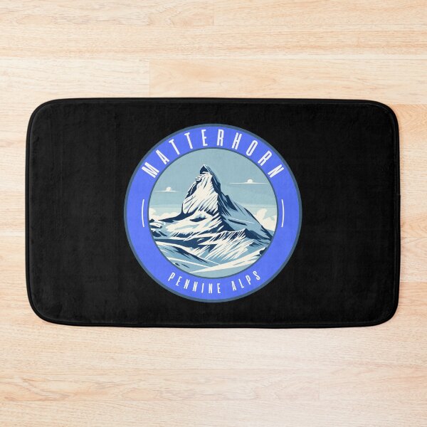 Item preview, Retro Matterhorn Mountain Landscape designed and sold by MaateoDesign.