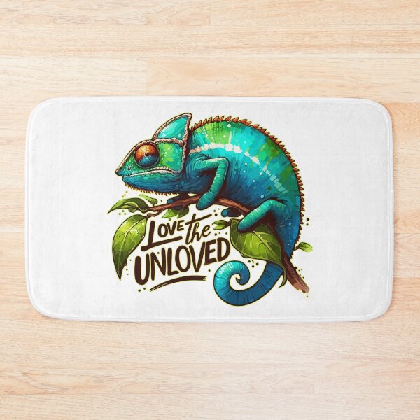 Item preview, Love The Unloved Chameleon Watercolor designed and sold by TomFrontierArt.