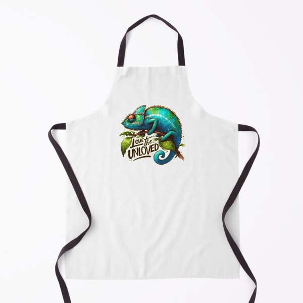 Item preview, Love The Unloved Chameleon Watercolor designed and sold by TomFrontierArt.