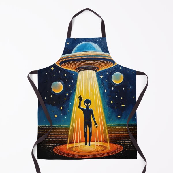 Item preview, UFO Alien designed and sold by ArtFactoryAI.