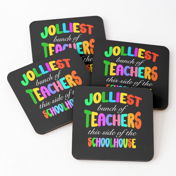 Item preview, Jolliest Bunch Of Teachers This Side Of The Schoolhouse  designed and sold by box-artshop.