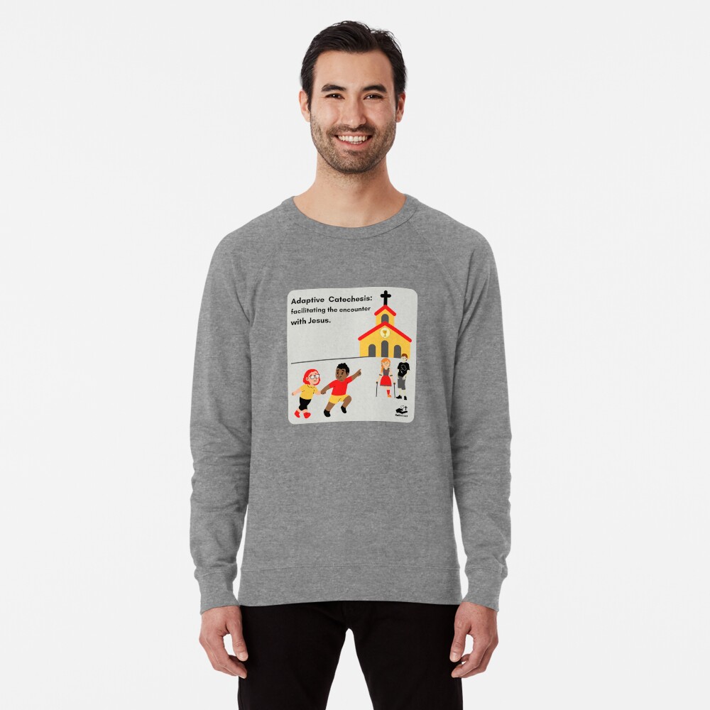 Item preview, Lightweight Sweatshirt designed and sold by Catholicus.
