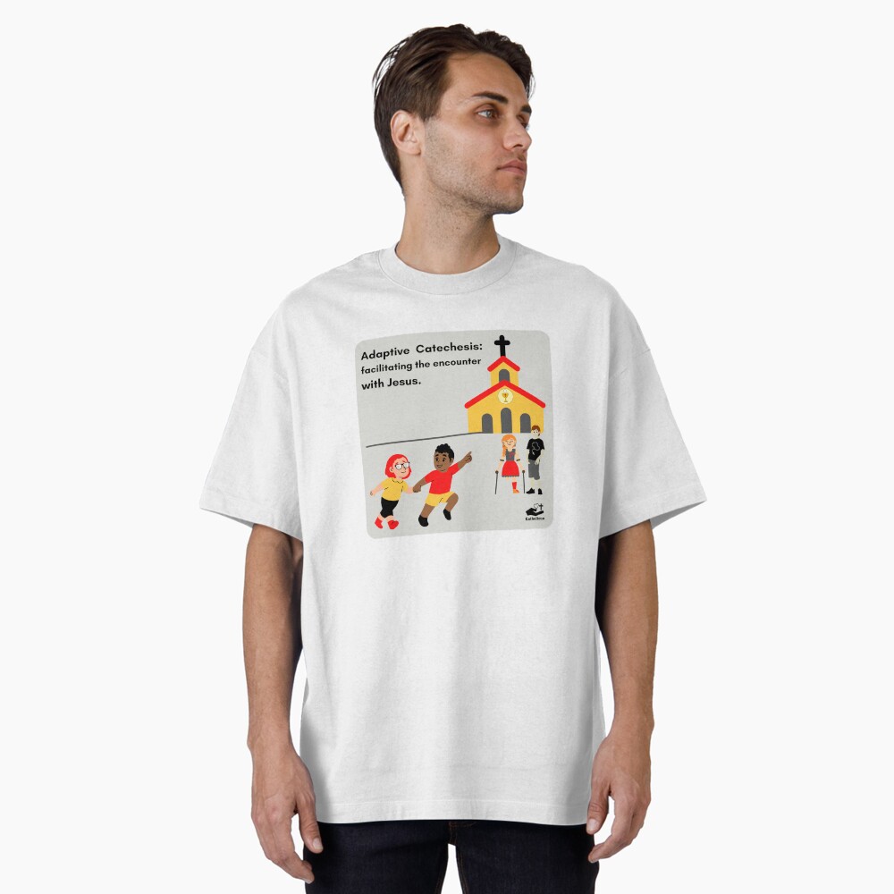Item preview, Oversized T-Shirt designed and sold by Catholicus.