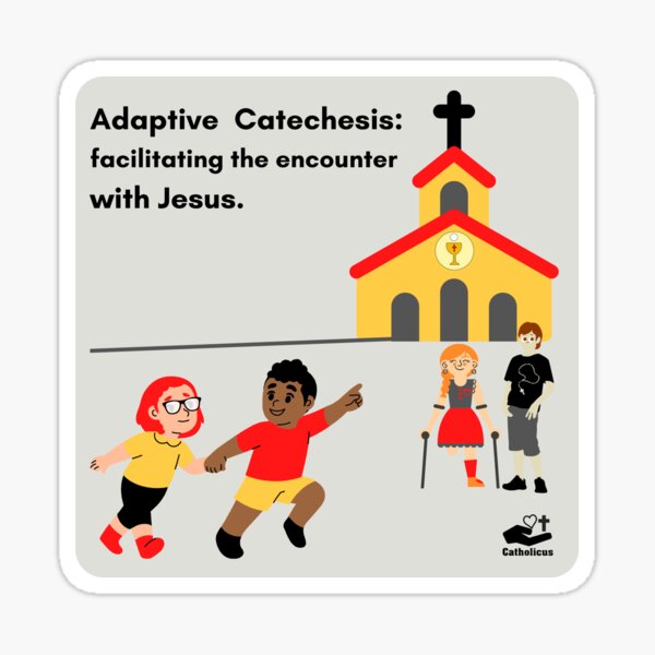 Adaptive Catechesis Kids Sticker