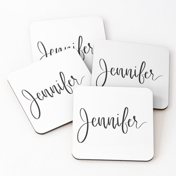 Item preview, Jennifer Calligraphy designed and sold by dayje.