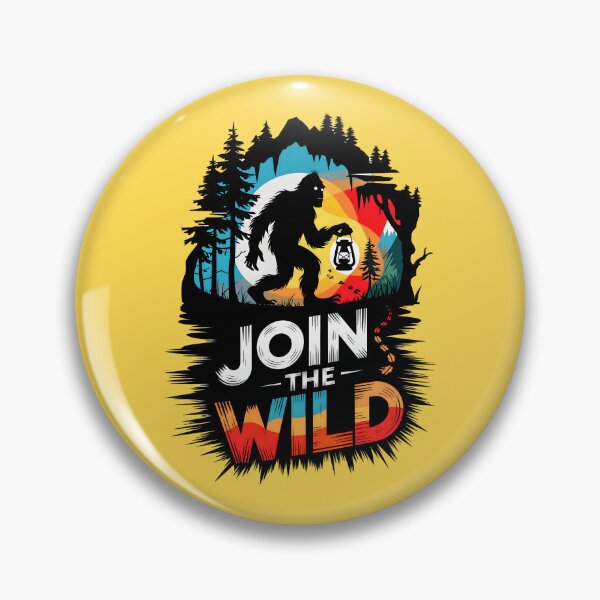 Item preview, Join The Wild Bigfoot Hunter designed and sold by TheArtOfPat.