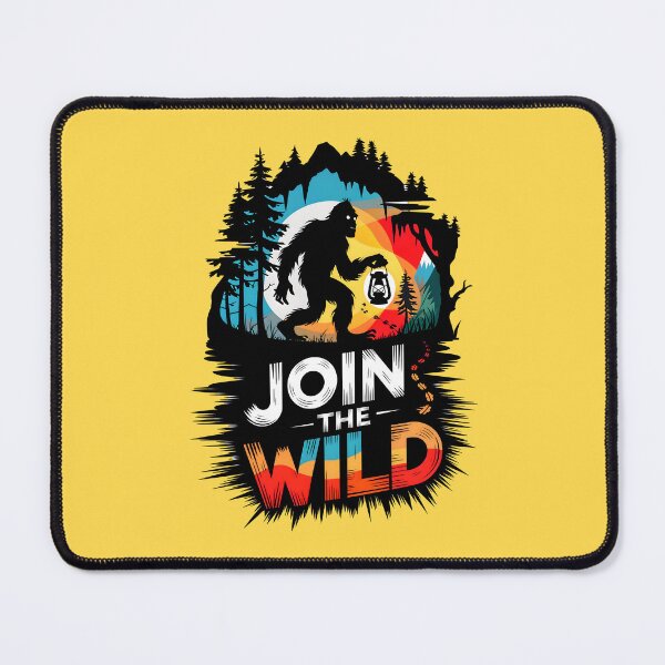 Item preview, Join The Wild Bigfoot Hunter designed and sold by TheArtOfPat.