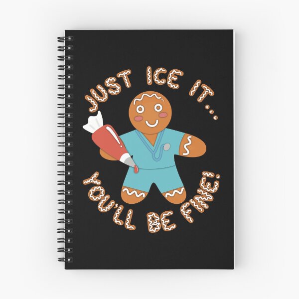 Item preview, Just Ice It - Gingerbread Man Doctor/Nurse designed and sold by Procraftinate.