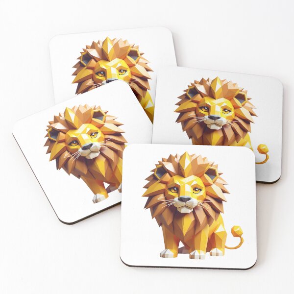Item preview, Low Poly Lion designed and sold by KiEgon.
