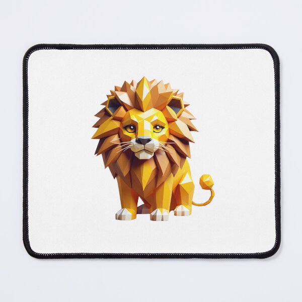 Item preview, Low Poly Lion designed and sold by KiEgon.
