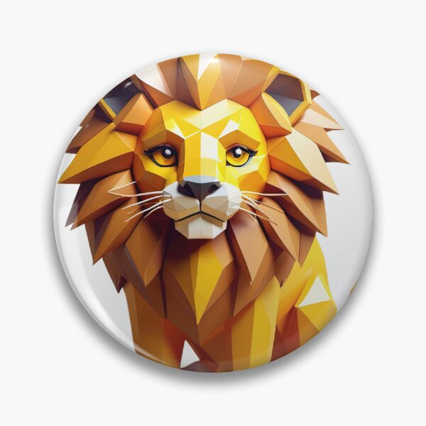 Item preview, Low Poly Lion designed and sold by KiEgon.
