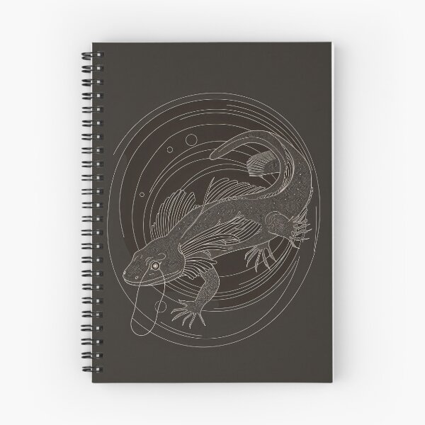 Item preview, Axolotls in Ethereal Abstract Color Worlds designed and sold by Piotrek0001.
