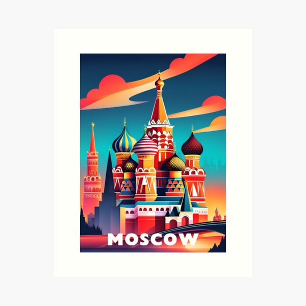 Item preview, Moscow City designed and sold by BaliChili.