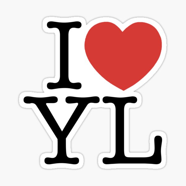 I Heart Young Living Pegatina