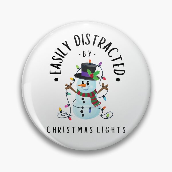 Item preview, Easily Distracted by Christmas Lights designed and sold by DesireeMae.