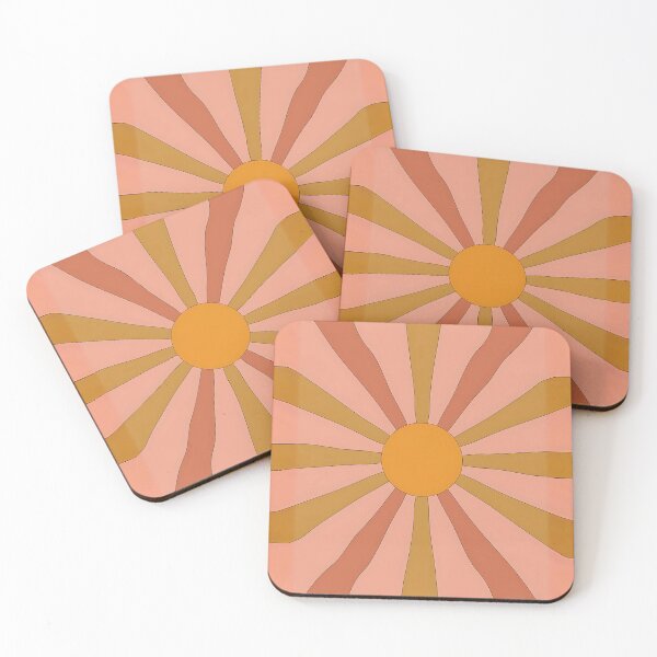 Item preview, Retro Sunburst – Warm and Optimistic Mid-Century Style designed and sold by PrintableByZaah.