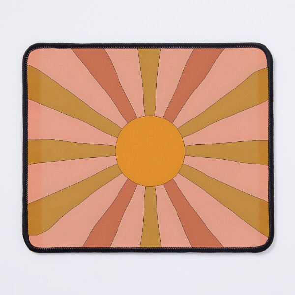 Item preview, Retro Sunburst: estilo cálido y optimista de mediados de siglo designed and sold by PrintableByZaah.