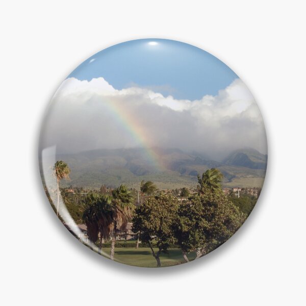Artikelvorschau, Maui Golfplatz mit Regenbogen entworfen und verkauft von chamby479.
