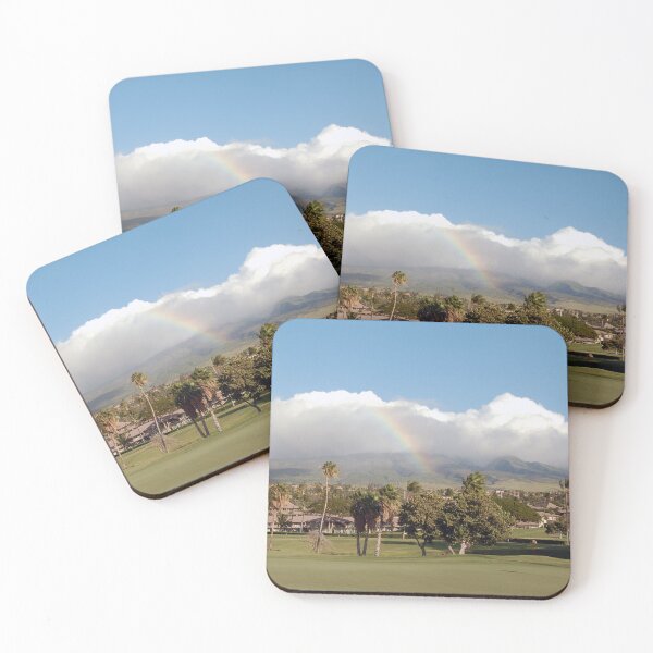 Artikelvorschau, Maui Golfplatz mit Regenbogen entworfen und verkauft von chamby479.
