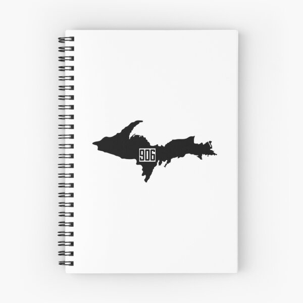 Item preview, The Upper Peninsula of Michigan 906 Area Code designed and sold by Jill Kesti.