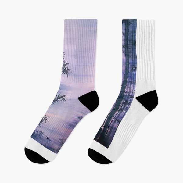 Item preview, Twilight Bamboo Skyscrapers Harmony designed and sold by PanoramaPrints.