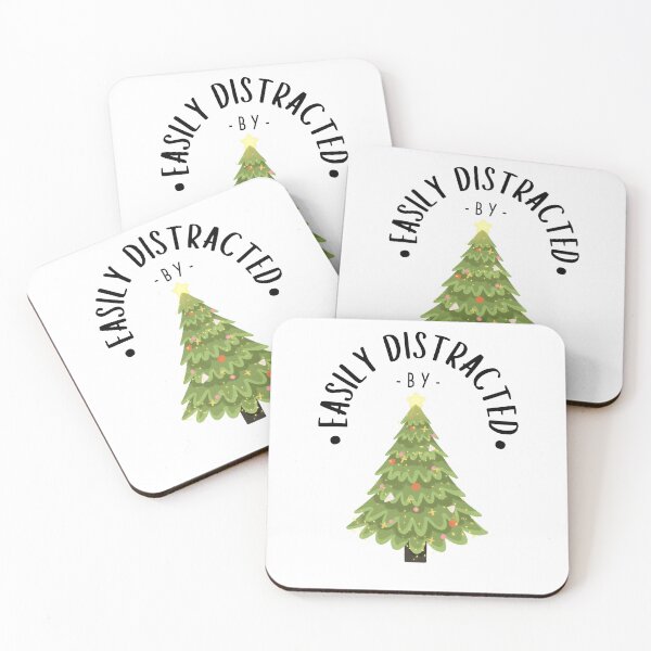 Item preview, Easily Distracted by Christmas Trees designed and sold by DesireeMae.