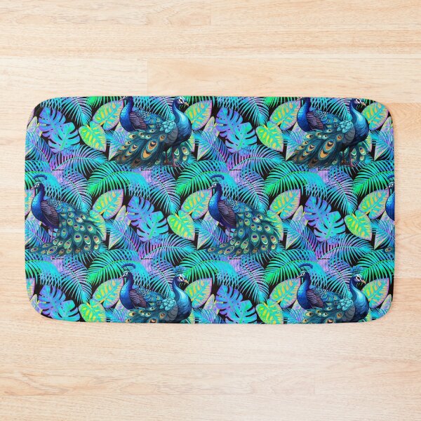 Item preview, Blue Peacocks designed and sold by PurpleJelly.