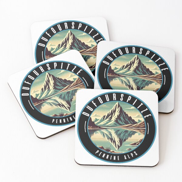Item preview, Retro Dufourspitze Mountain Landscape designed and sold by MaateoDesign.