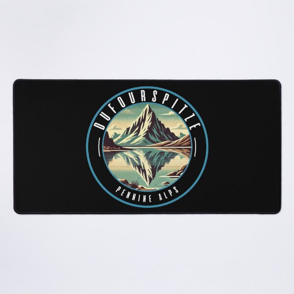 Item preview, Retro Dufourspitze Mountain Landscape designed and sold by MaateoDesign.