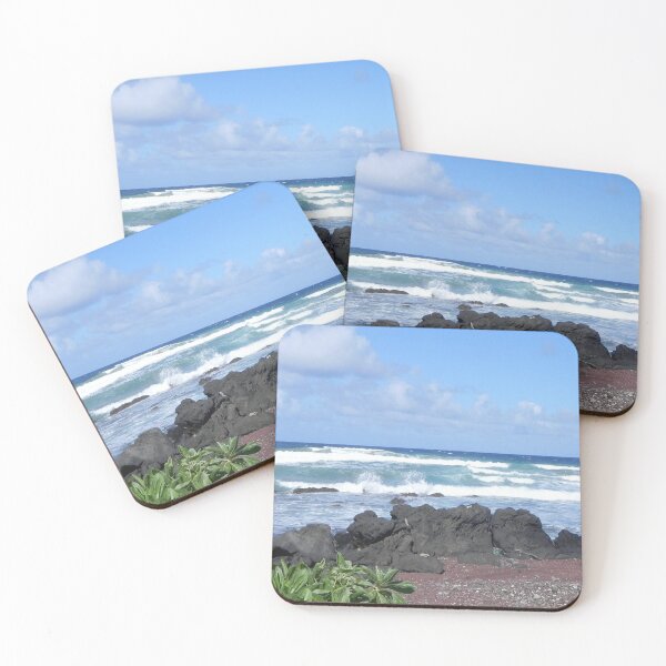 Item preview, Maui beach with rocks designed and sold by chamby479.