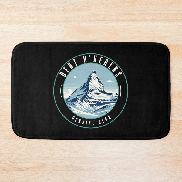 Item preview, Retro Dent d'Hérens Mountain Landscape designed and sold by MaateoDesign.