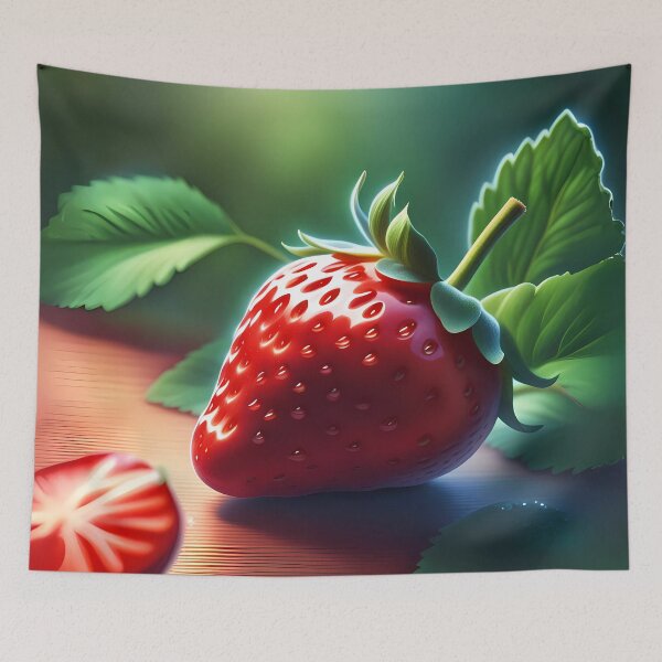 Item preview, Red juicy strawberry designed and sold by Purr95.