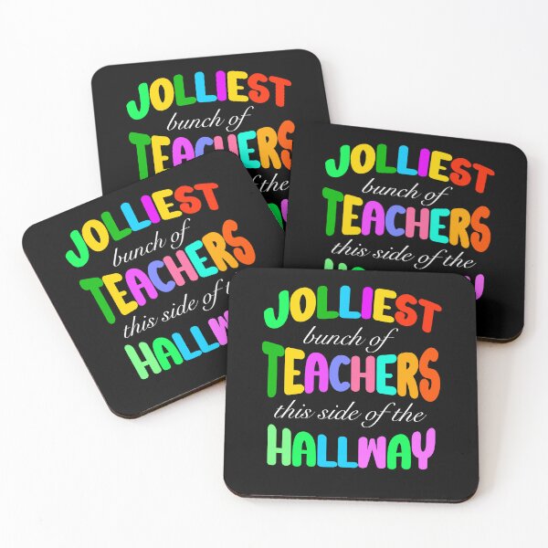 Item preview, Jolliest Bunch Of Teachers This Side Of The Hallway designed and sold by box-artshop.