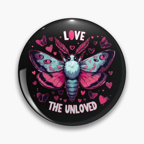 Item preview, Love The Unloved Moth Watercolor designed and sold by TomFrontierArt.