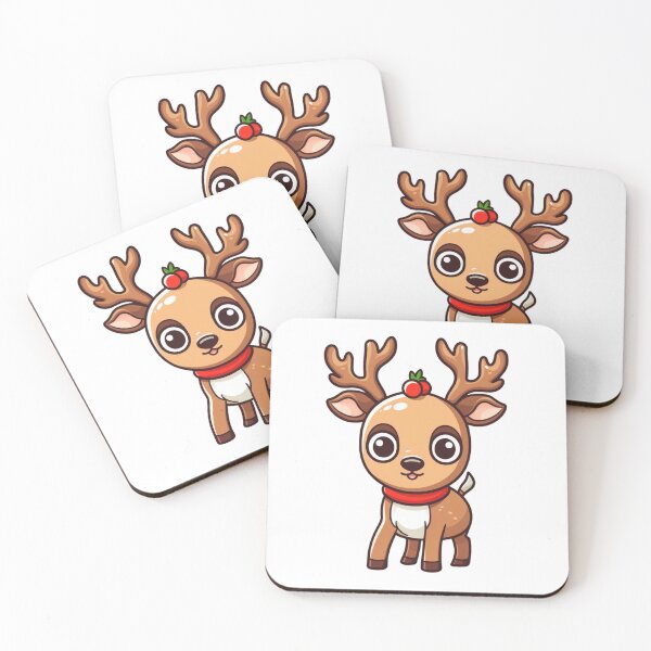 Item preview,  Cute reindeer with apple on head designed and sold by SMARTKIT  DESIGNAGENCY.