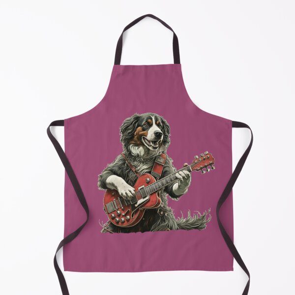 Item preview, Bernese Mountain Dog Guitar Groove designed and sold by NiRia Spot.