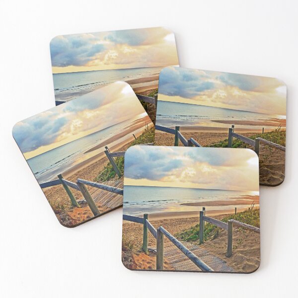 Item preview, Sunrise at Tannum Sands Beach designed and sold by carothornton.
