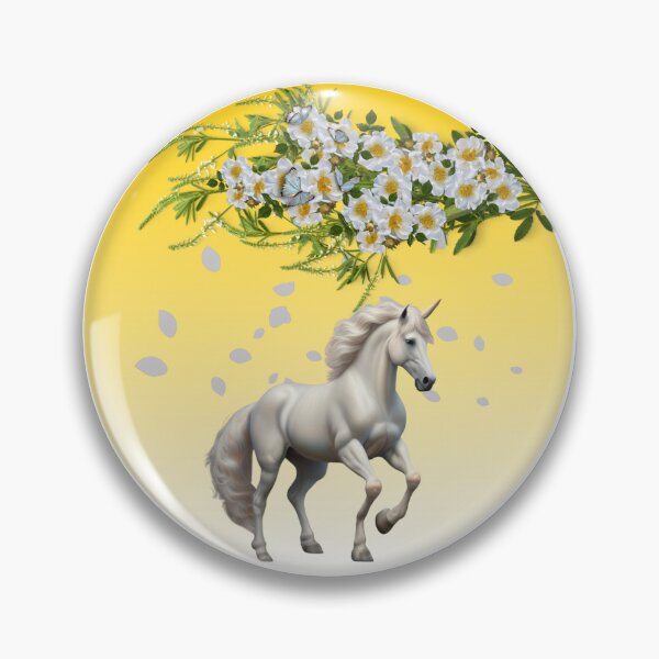 Item preview, Unicorn white flower designed and sold by Gardenpets.