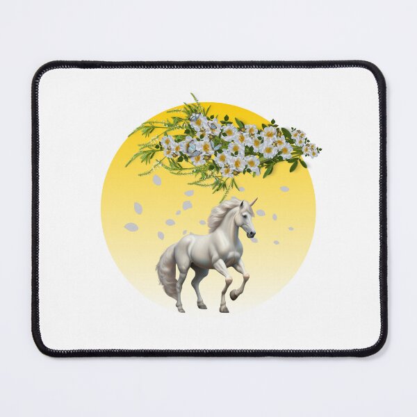 Item preview, Unicorn white flower designed and sold by Gardenpets.