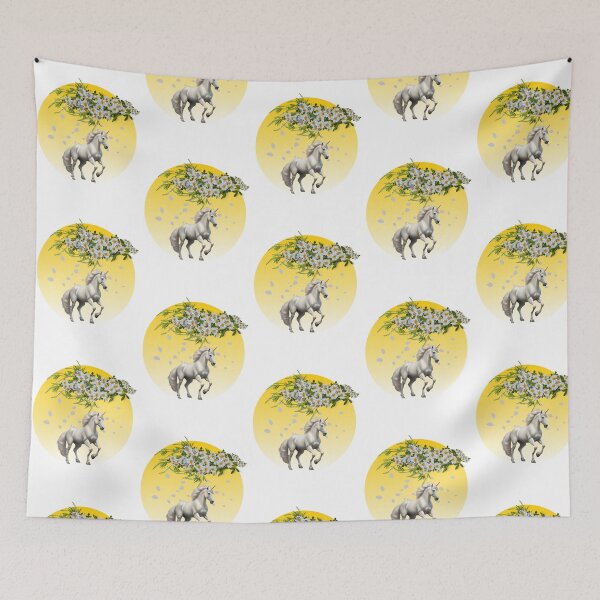 Item preview, Unicorn white flower designed and sold by Gardenpets.