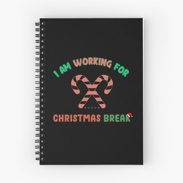 Item preview, I Am Working For Christmas Break 5 Stars – Funny Christmas Saying designed and sold by GRABAPSHOP.