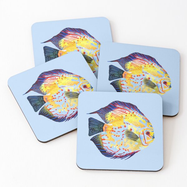 Item preview, DISCUS FISH designed and sold by BEATRIZ ABAITUA.