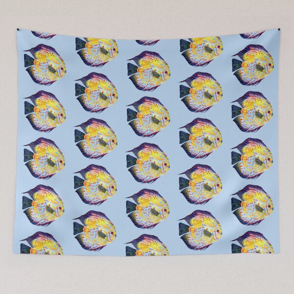 Item preview, DISCUS FISH designed and sold by BEATRIZ ABAITUA.